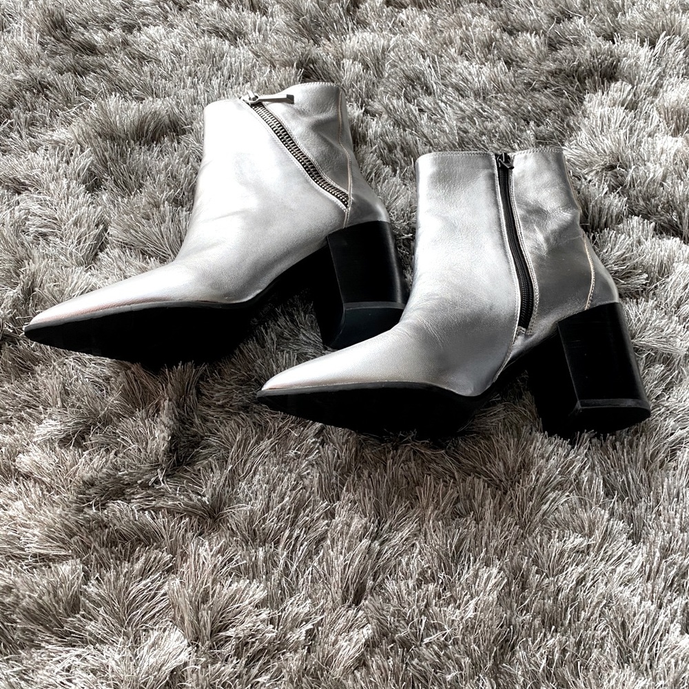 Aldo block heel ankle boot